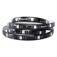 Baseus Cool Black USB Colorful Electronic Sports Game Light Strip Standard Version (RGB) Black